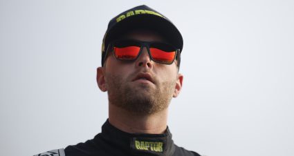 LEBANON, TENNESSEE - JUNE 01: William Byron, driver of the #24 Raptor High Heat Chevrolet, walks onstage during driver intros prior to the NASCAR Cup Series Cracker Barrel 400 at Nashville Superspeedway on June 01, 2025 in Lebanon, Tennessee. (Photo by Sean Gardner/Getty Images) | Getty Images