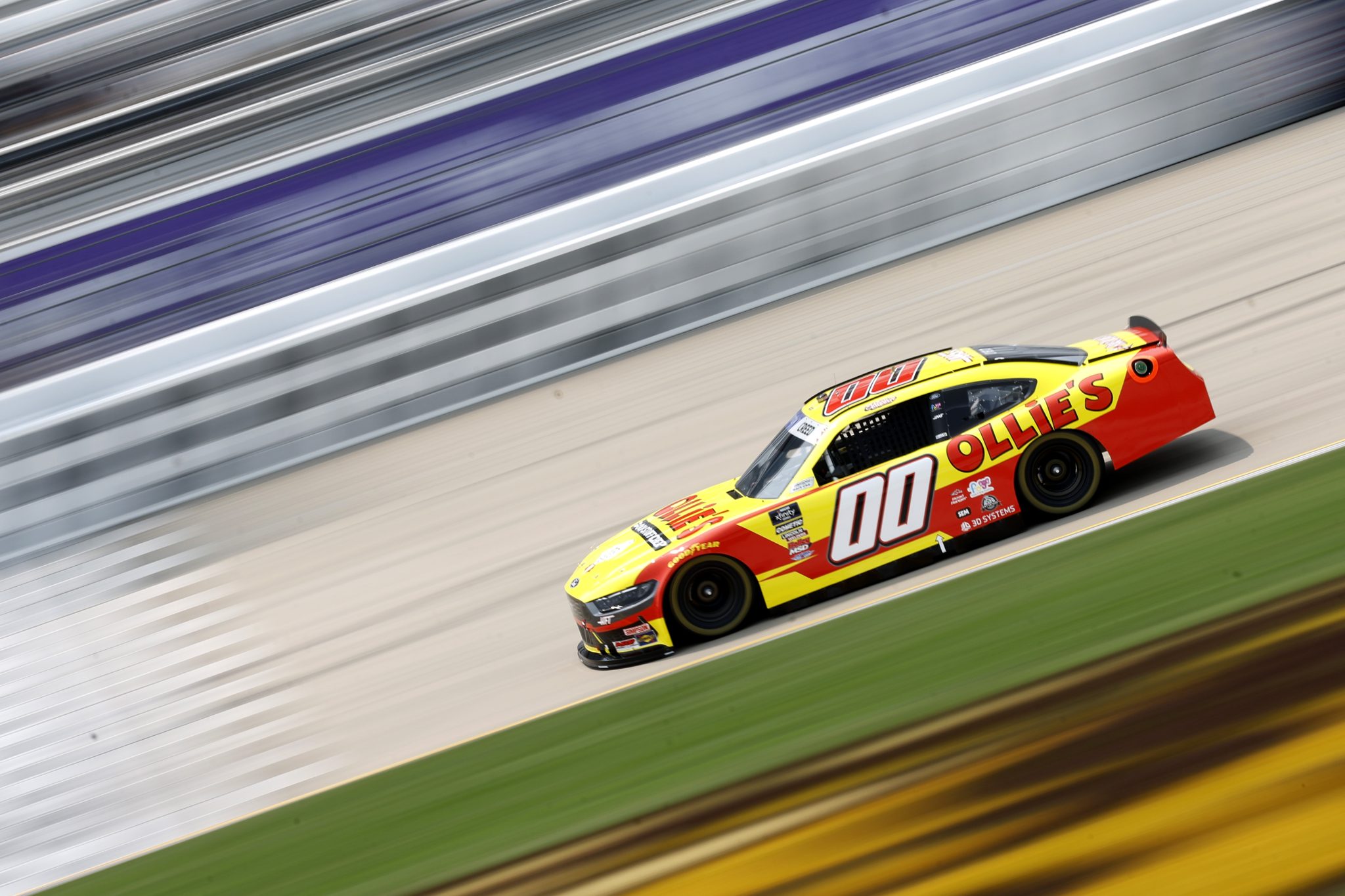 LEBANON, TENNESSEE - MAY 31: Sheldon Creed, driver of the #00 Ollie's Ford, drives during practice for the NASCAR Xfinity Series Tennessee Lottery 250 at Nashville Superspeedway on May 31, 2025 in Lebanon, Tennessee. (Photo by Sean Gardner/Getty Images) | Getty Images