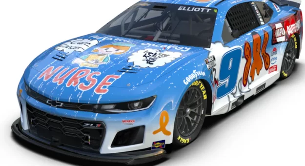 Visit Chase Elliott’s to run special DESI9N TO DRIVE scheme in Atlanta page