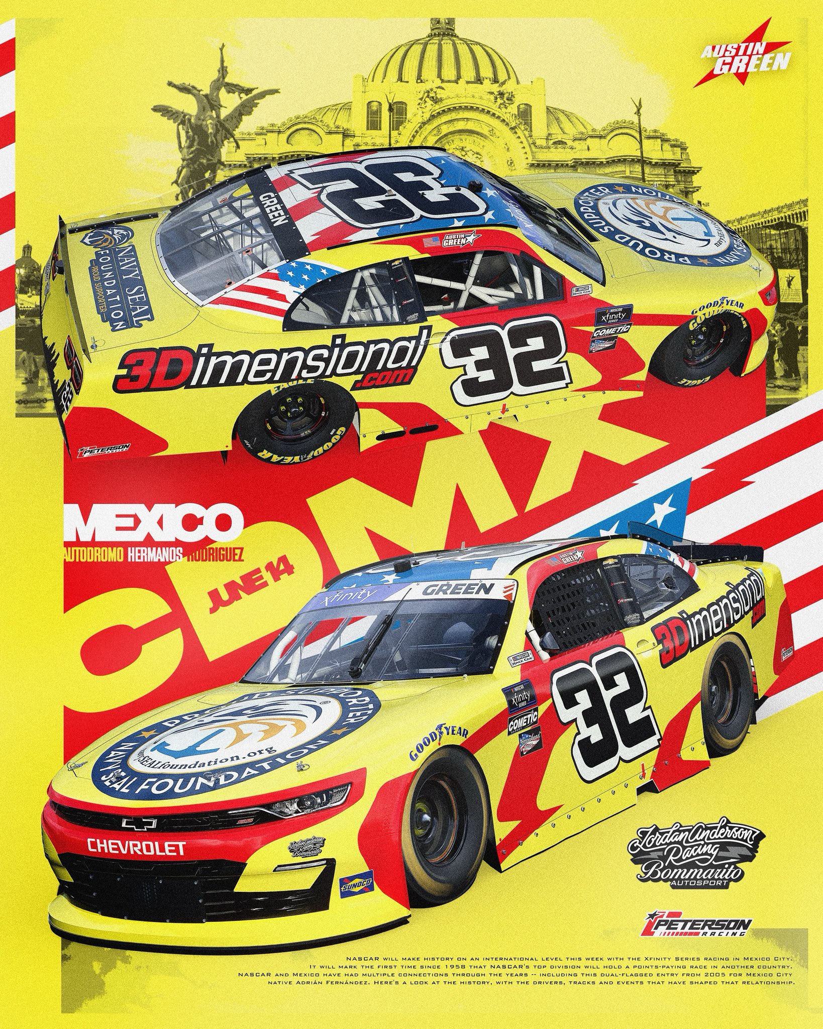 Austin Green Mexico Scheme