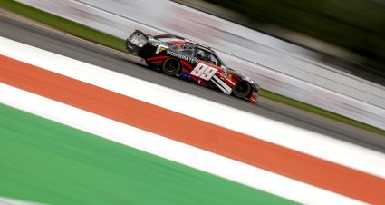 MEXICO CITY, MEXICO - JUNE 14: Matt DiBenedetto, driver of the #99 Sci Aps Chevrolet, drives during qualifying for the NASCAR Xfinity Series The Chilango 150 at Autodromo Hermanos Rodriguez on June 14, 2025 in Mexico City, Mexico. (Photo by Sean Gardner/Getty Images) | Getty Images