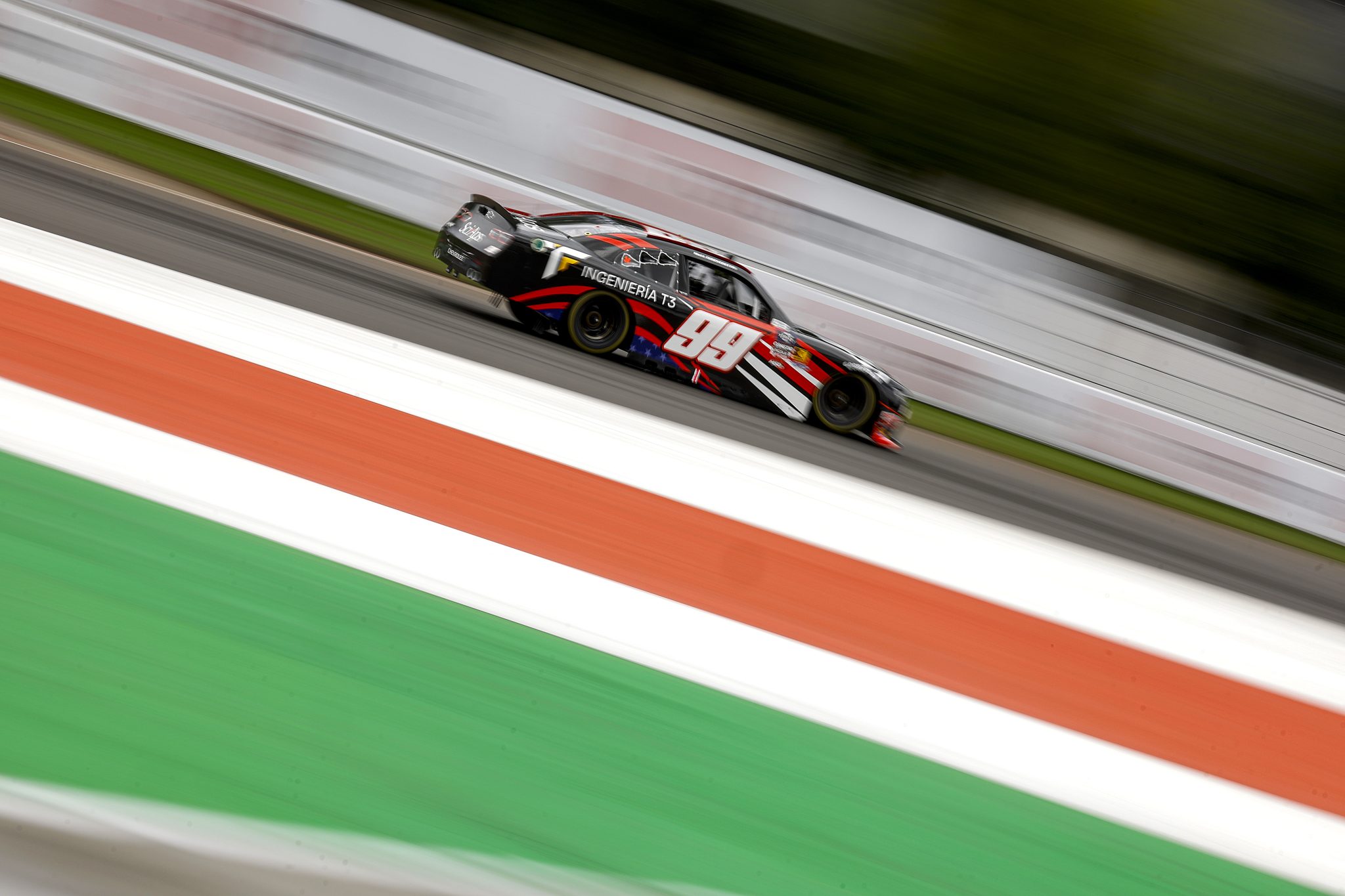MEXICO CITY, MEXICO - JUNE 14: Matt DiBenedetto, driver of the #99 Sci Aps Chevrolet, drives during qualifying for the NASCAR Xfinity Series The Chilango 150 at Autodromo Hermanos Rodriguez on June 14, 2025 in Mexico City, Mexico. (Photo by Sean Gardner/Getty Images) | Getty Images