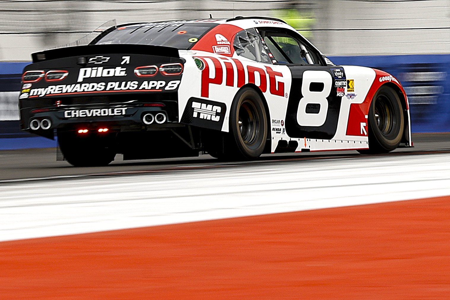 MEXICO CITY, MEXICO - JUNE 14: Sammy Smith, driver of the #8 Pilot Chevrolet, drives during practice for the NASCAR Xfinity Series The Chilango 150 at Autodromo Hermanos Rodriguez on June 14, 2025 in Mexico City, Mexico. (Photo by Sean Gardner/Getty Images) | Getty Images