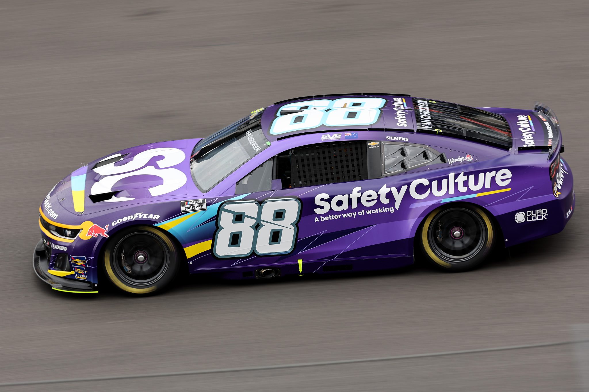MEXICO CITY, MEXICO - JUNE 15: Shane Van Gisbergen, driver of the #88 Safety Culture Chevrolet, drives during the NASCAR Cup Series Viva Mexico 250 at Autodromo Hermanos Rodriguez on June 15, 2025 in Mexico City, Mexico. (Photo by James Gilbert/Getty Images) | Getty Images