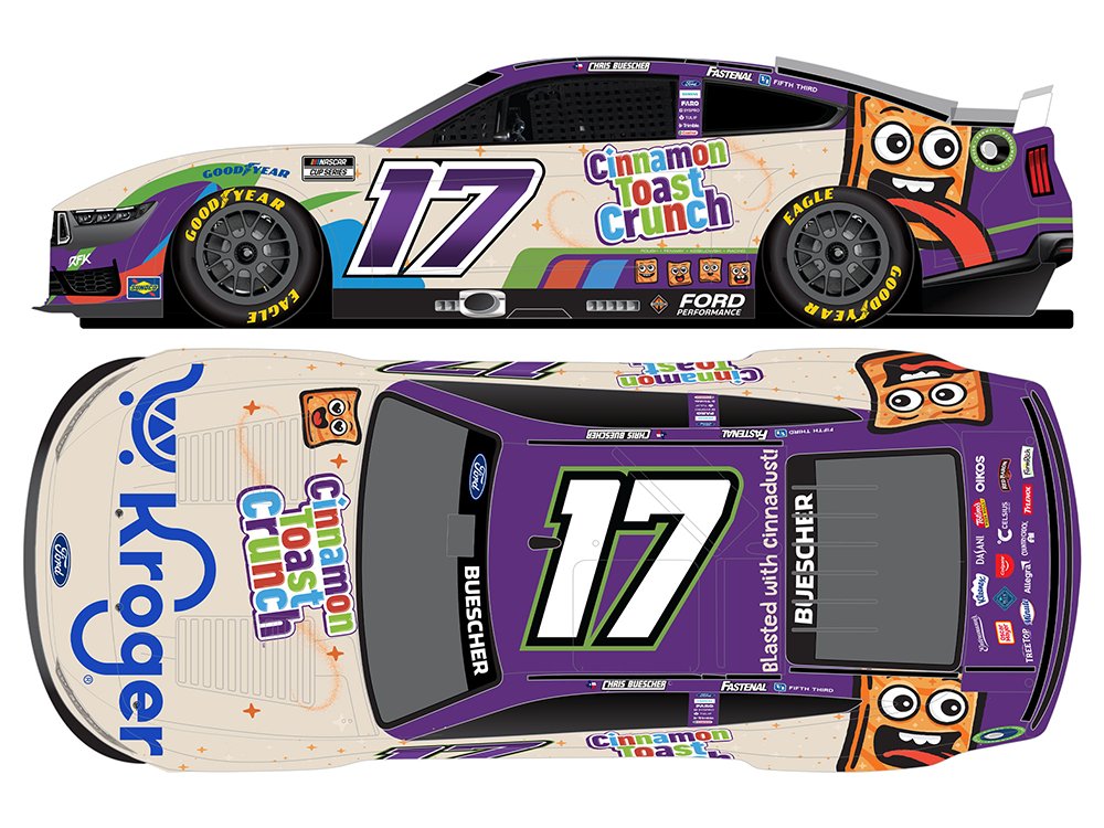 Chris Buescher Atlanta Scheme