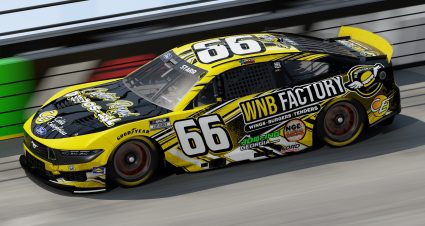 David Starr’s 2025 #66 WNB Factory Ford paint scheme.