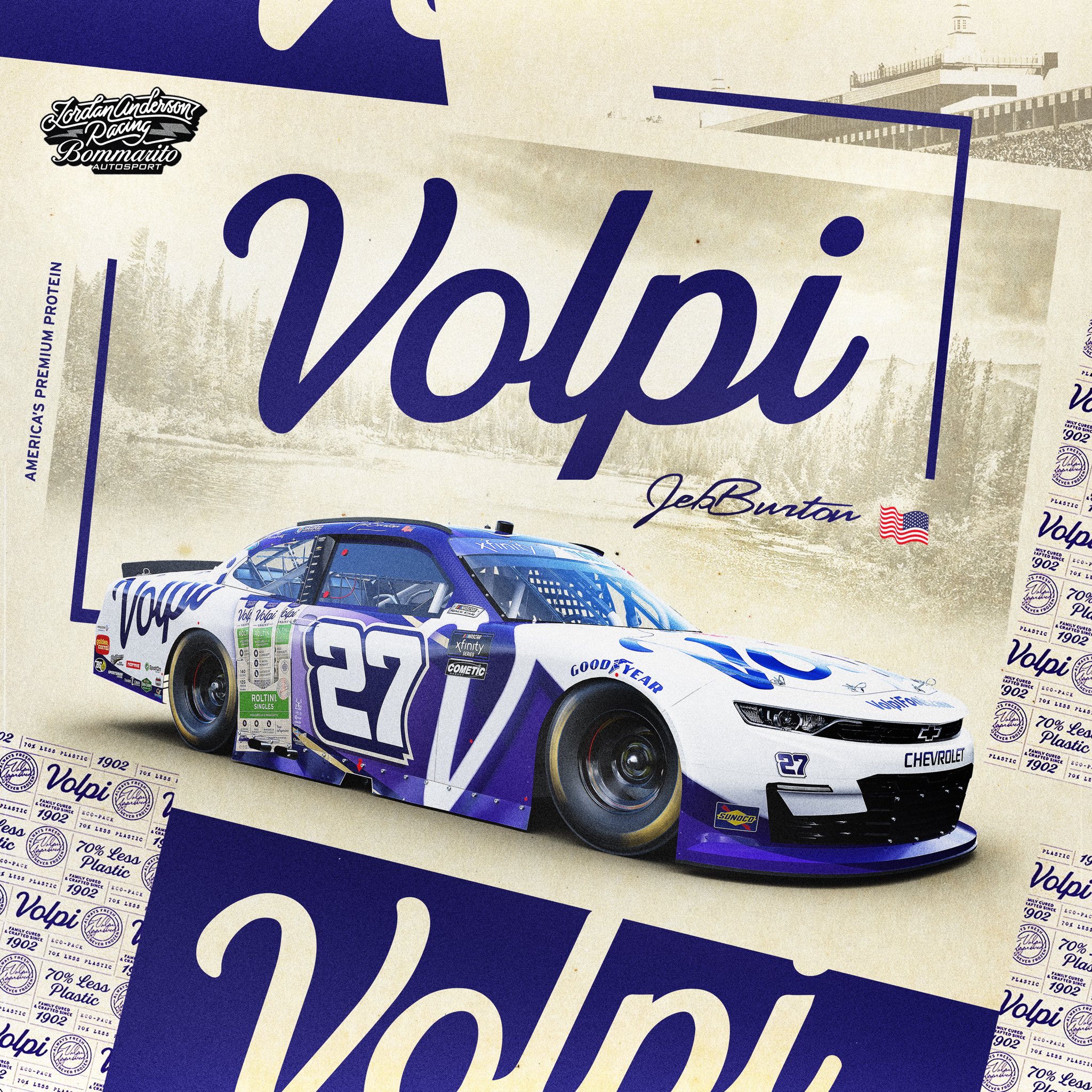 Jeb Burton Pocono Scheme