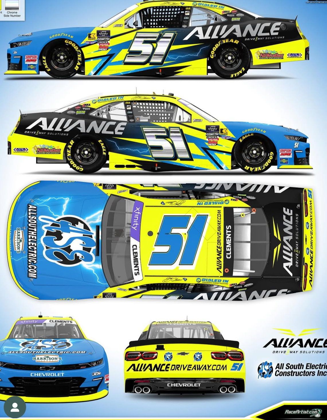 Jeremy Clements Pocono Scheme