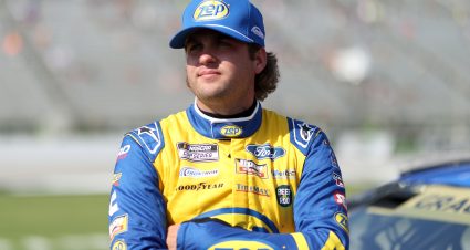 HAMPTON, GEORGIA - JUNE 27: Noah Gragson, driver of the #4 Zep Ford, looks on during qualifying for the NASCAR Cup Series Quaker State 400 Available at Walmart at Echo Park Speedway on June 27, 2025 in Hampton, Georgia. (Photo by Krista Jasso/Getty Images) | Getty Images
