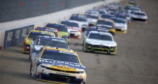 Veterans and Rising Stars Collide in Nashville O'Reilly Auto Parts Series Race