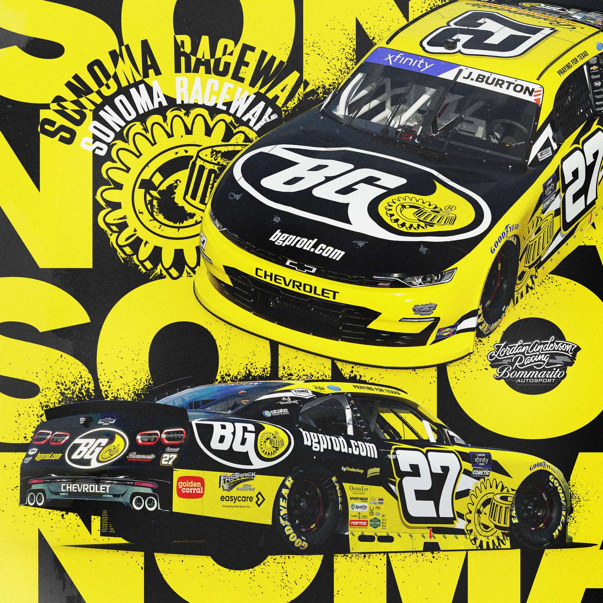 Jeb Burton Sonoma Scheme