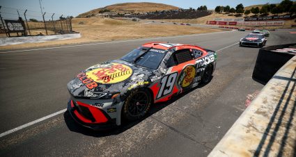 SONOMA, CALIFORNIA - JULY 13: Chase Briscoe, driver of the #19 Bass Pro Shops Toyota, drives during the NASCAR Cup Series Toyota/Save Mart 350 at Sonoma Raceway on July 13, 2025 in Sonoma, California. (Photo by Chris Graythen/Getty Images) | Getty Images