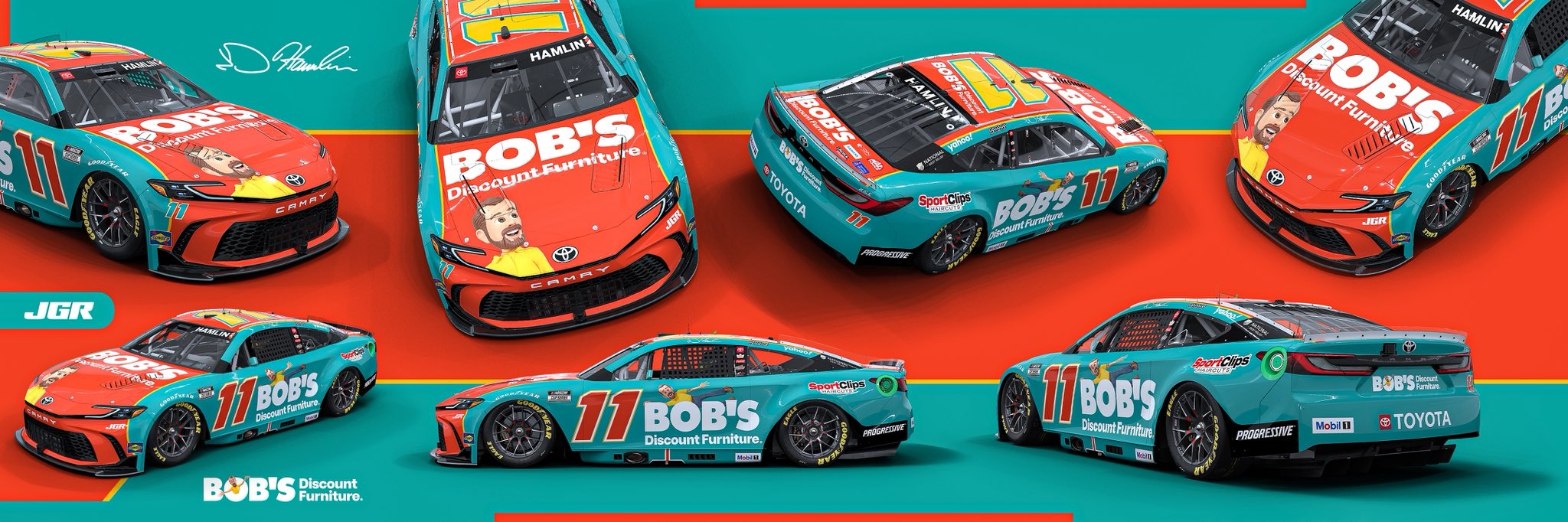 Denny Hamlin Iowa Scheme