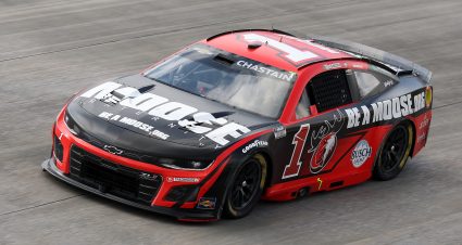 DOVER, DELAWARE - JULY 20: Ross Chastain, driver of the #1 Moose Fraternity Chevrolet, drives during the NASCAR Cup Series AutoTrader EchoPark Automotive 400 at Dover Motor Speedway on July 20, 2025 in Dover, Delaware. (Photo by Meg Oliphant/Getty Images) | Getty Images