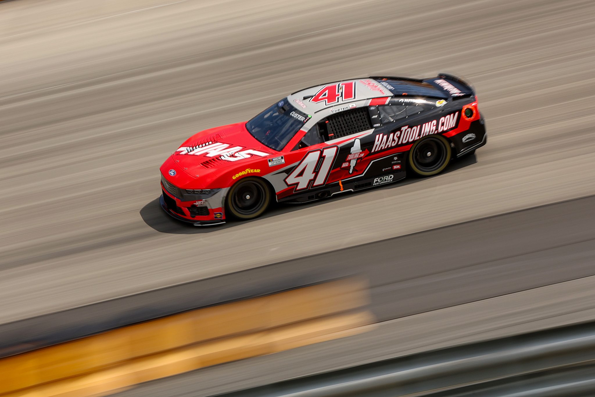 DOVER, DELAWARE - JULY 20: Cole Custer, driver of the #41 HaasTooling.com Ford, drives during the NASCAR Cup Series AutoTrader EchoPark Automotive 400 at Dover Motor Speedway on July 20, 2025 in Dover, Delaware. (Photo by Meg Oliphant/Getty Images) | Getty Images