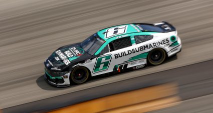 DOVER, DELAWARE - JULY 20: Brad Keselowski, driver of the #6 BuildSubmarines.com Ford, drives during the NASCAR Cup Series AutoTrader EchoPark Automotive 400 at Dover Motor Speedway on July 20, 2025 in Dover, Delaware. (Photo by Meg Oliphant/Getty Images) | Getty Images