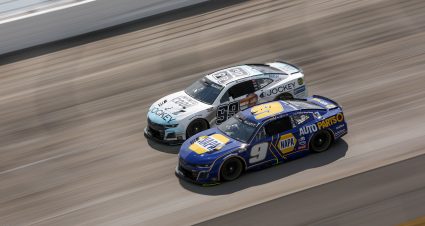 Chase Elliott’s 2025 #9 NAPA Auto Parts Chevrolet paint scheme.