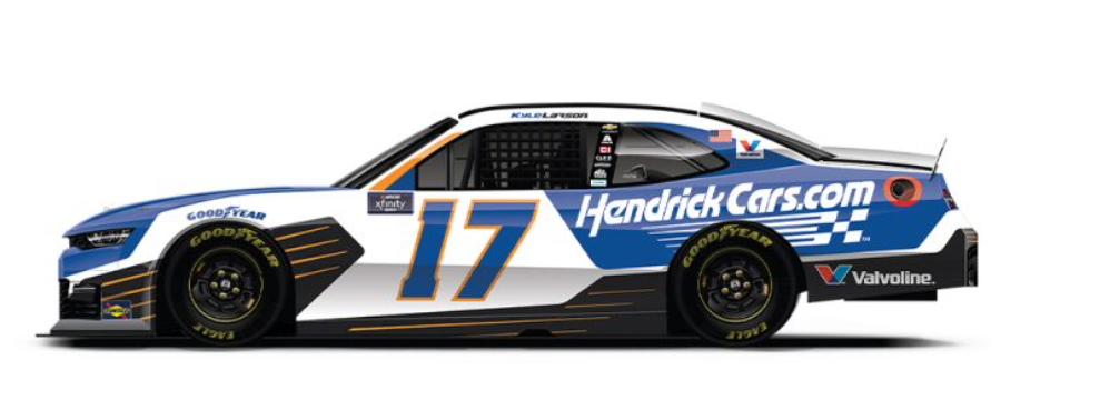 Kyle Larson Indy Scheme