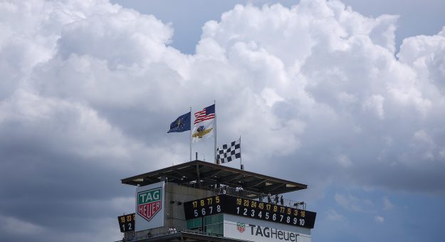 INDIANAPOLIS, INDIANA - JULY 27: A general view of the Pagoda during the NASCAR Cup Series Brickyard 400 Presented by PPG at Indianapolis Motor Speedway on July 27, 2025 in Indianapolis, Indiana. (Photo by Jonathan Bachman/Getty Images) | Getty Images