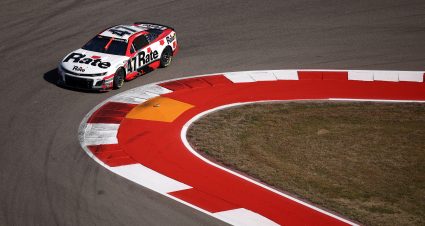 AUSTIN, TEXAS - MARCH 01: Ricky Stenhouse Jr., driver of the #47 Rate Chevrolet, drives during practice for the NASCAR Cup Series EchoPark Automotive Grand Prix at Circuit of The Americas on March 01, 2025 in Austin, Texas. (Photo by James Gilbert/Getty Images) | Getty Images