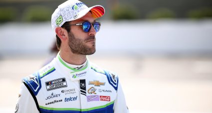 MARTINSVILLE, VIRGINIA - MARCH 29: Daniel Suarez, driver of the #99 Freeway Insurance Chevrolet, looks on during qualifying for the NASCAR Cup Series Cook Out 400 at Martinsville Speedway on March 29, 2025 in Martinsville, Virginia. (Photo by Jared C. Tilton/Getty Images) | Getty Images