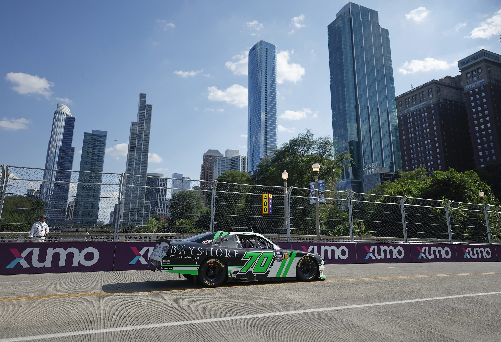CHICAGO, ILLINOIS - JULY 05: Thomas Annunziata, driver of the #70 Bayshore Mortgage Chevrolet, drives during the NASCAR Xfinity Series The Loop 110 at Chicago Street Course on July 05, 2025 in Chicago, Illinois. (Photo by Logan Riely/Getty Images) | Getty Images