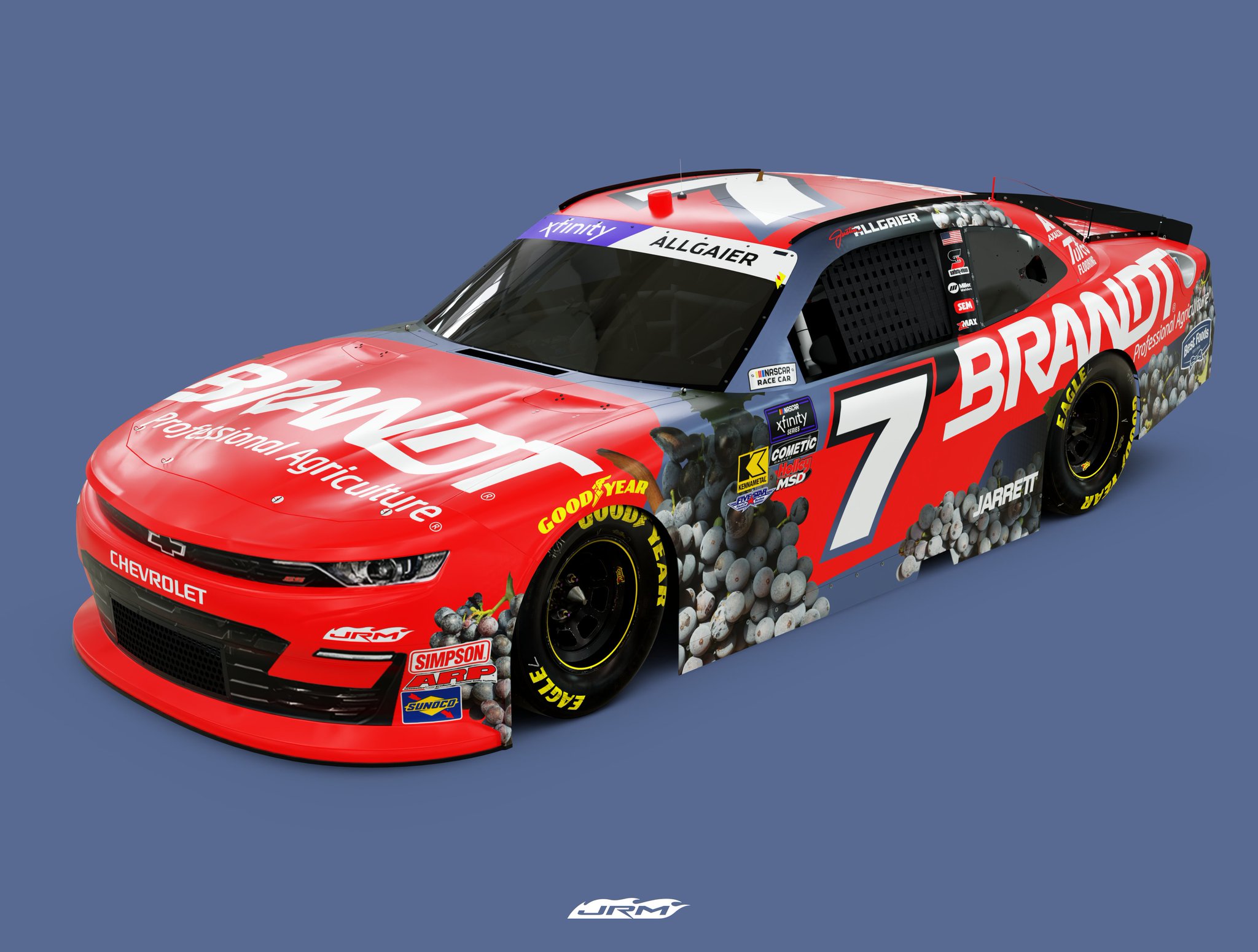 Justin Allgaier Sonoma Scheme