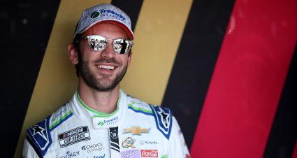 WATKINS GLEN, NEW YORK - AUGUST 10: Daniel Suarez, driver of the #99 Freeway Insurance Chevrolet, waits backstage during pre-race ceremonies prior to the NASCAR Cup Series Go Bowling at The Glen at Watkins Glen International on August 10, 2025 in Watkins Glen, New York. (Photo by Chris Graythen/Getty Images) | Getty Images
