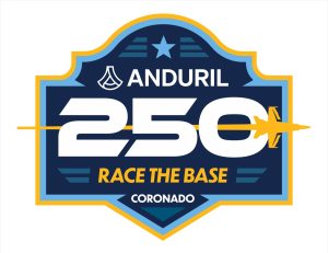 San Diego Anduril Race the Base logo 2026