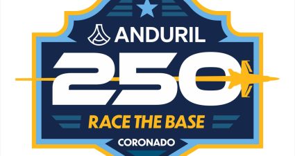 San Diego Anduril Race the Base logo 2026