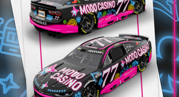 Visit Modo Casino sponsoring Carson Hocevar in four races page