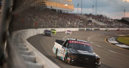 RICHMOND, VIRGINIA - AUGUST 15: Frankie Muniz, driver of the #33 Reaume Brothers Racing Ford, drives during the NASCAR Craftsman Truck Series eero 250 at Richmond Raceway on August 15, 2025 in Richmond, Virginia. (Photo by Chris Graythen/Getty Images) | Getty Images
