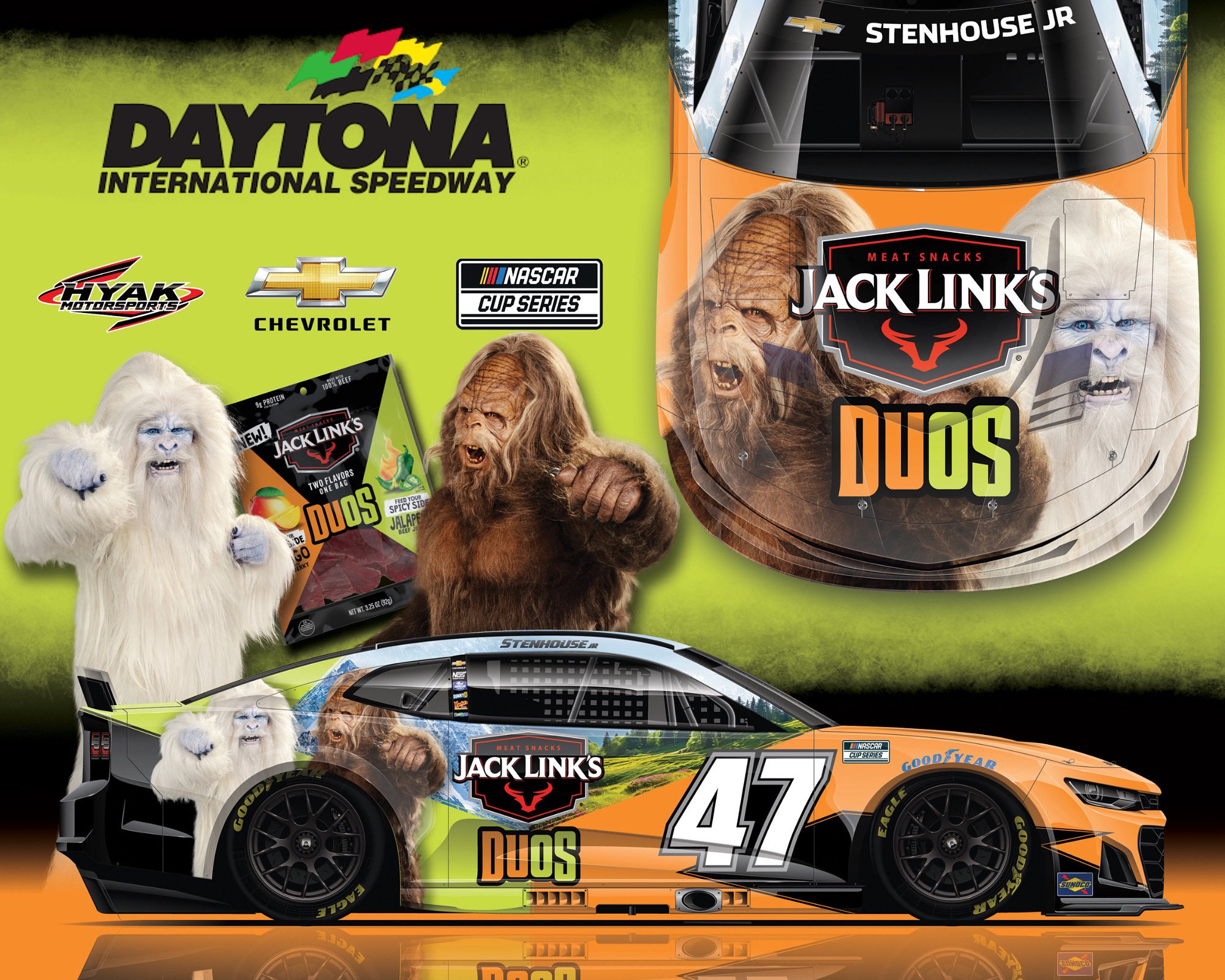 Ricky Stenhouse Jr Daytona Scheme