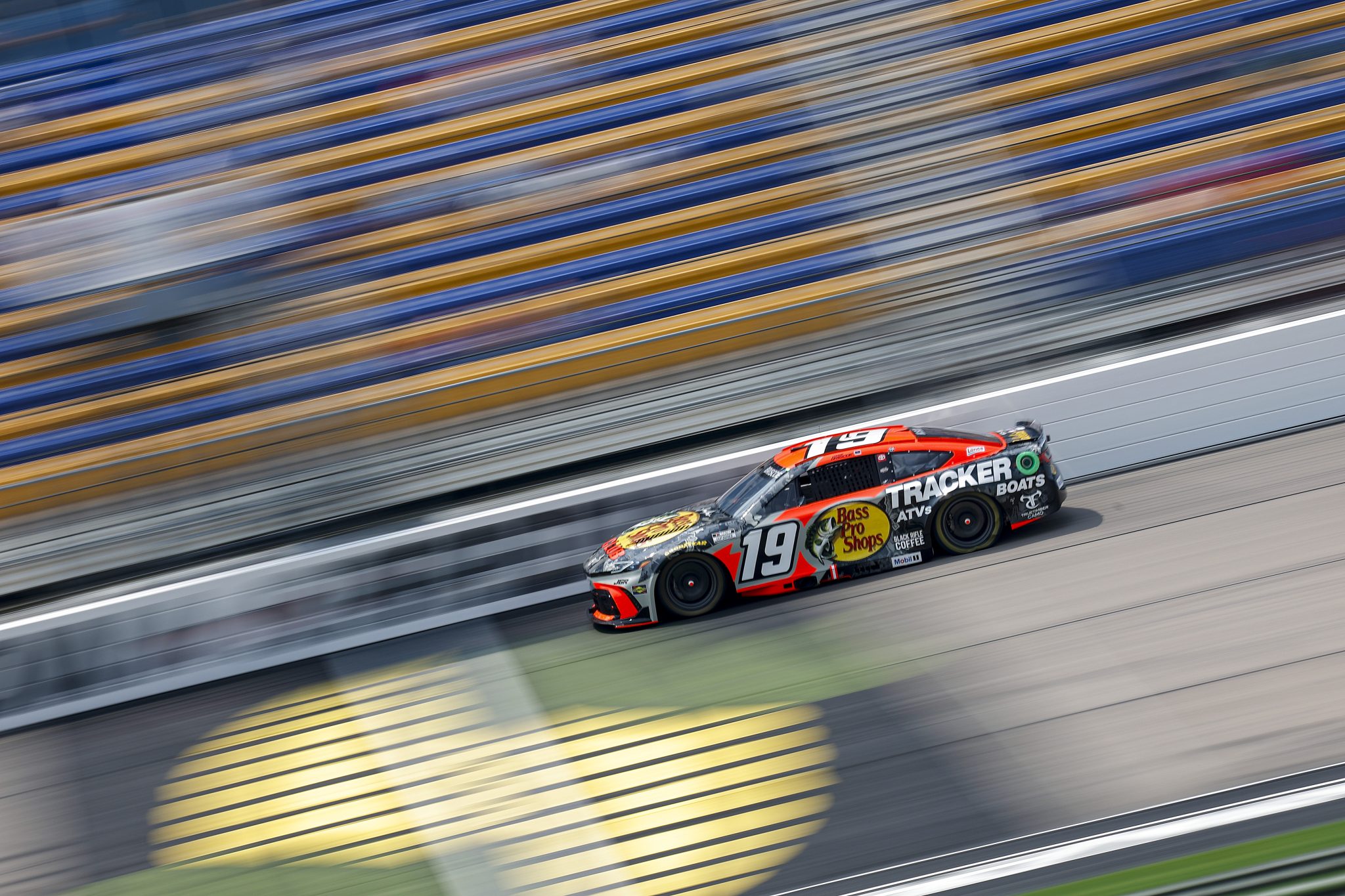 NEWTON, IOWA - AUGUST 02: Chase Briscoe, driver of the #19 Bass Pro Shops Toyota, drives during practice for the NASCAR Cup Series Iowa Corn 350 Powered by Ethanol at Iowa Speedway on August 02, 2025 in Newton, Iowa. (Photo by Sean Gardner/Getty Images) | Getty Images