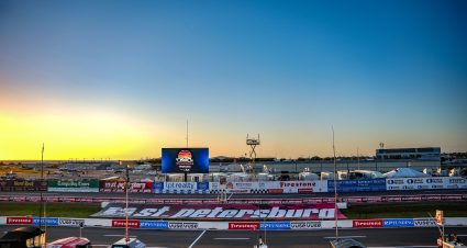 SAINT PETERSBURG, FLORIDA - FEBRUARY 27: A general view of pit row prior to the NTT IndyCar Series Firestone Grand Prix of St. Peterburg  on February 27, 2022 in Saint Petersburg, Florida. (Photo by Mark Brown/Getty Images)