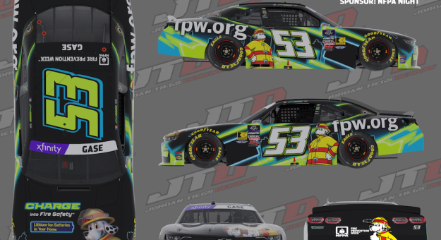 Visit National Fire Protection Association sponsoring Joey Gase at Daytona in Cup, Xfinity races page