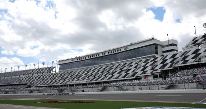 DAYTONA BEACH, FLORIDA - AUGUST 22: A general view prior to qualifying for the NASCAR Xfinity Series Wawa 250 Powered By Coca-Cola at Daytona International Speedway on August 22, 2025 in Daytona Beach, Florida. (Photo by James Gilbert/Getty Images) | Getty Images