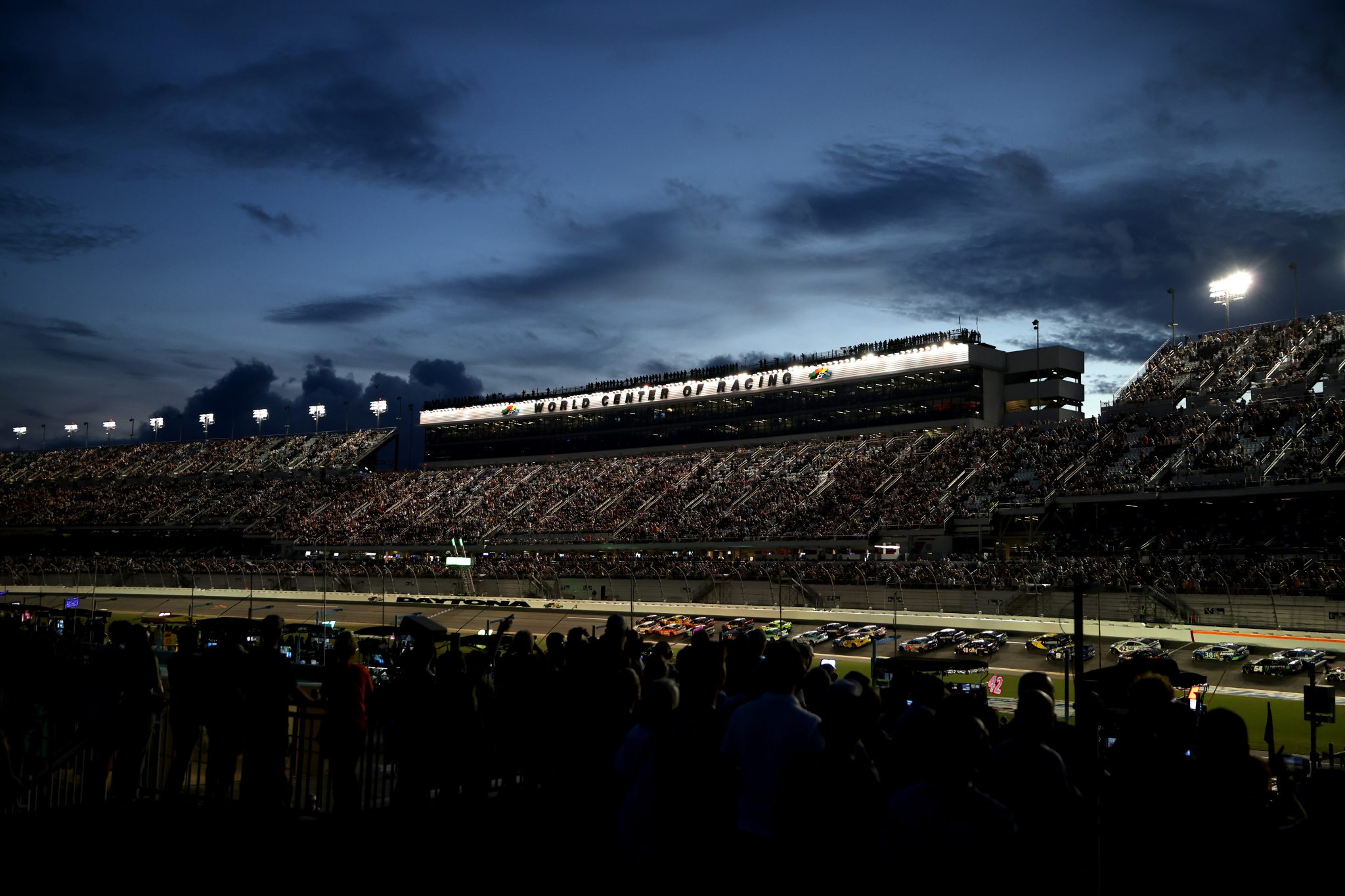 DAYTONA BEACH, FLORIDA - AUGUST 23: A general view during the NASCAR Cup Series Coke Zero Sugar 400 at Daytona International Speedway on August 23, 2025 in Daytona Beach, Florida. (Photo by James Gilbert/Getty Images) | Getty Images