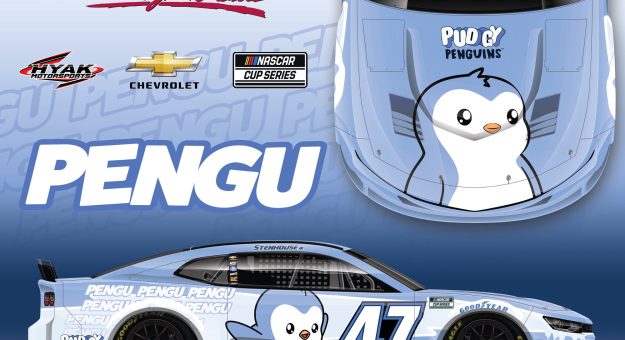 Visit Pudgy Penguins sponsoring Stenhouse at Darlington page