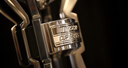 CONCORD, NORTH CAROLINA - AUGUST 27: The Bill France Cup is seen during NASCAR Cup Series Playoff Media Day at Charlotte Convention Center on August 27, 2025 in Charlotte, North Carolina.  (Photo by Jared C. Tilton/Getty Images) | Getty Images
