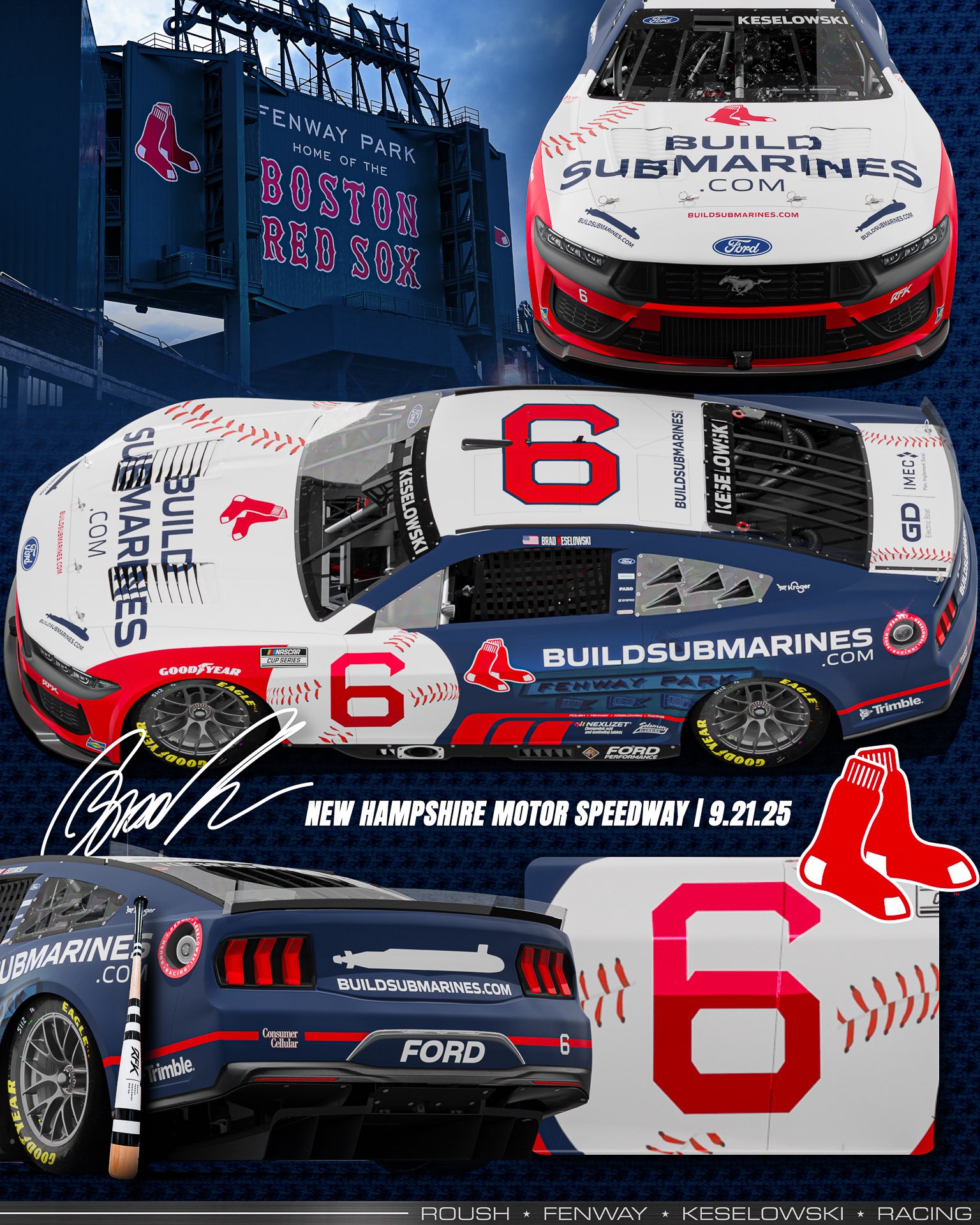 2025 6 Buldsubmarines Red Sox