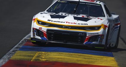 Shane van Gisbergen’s 2025 #88 WeatherTech Chevrolet paint scheme.