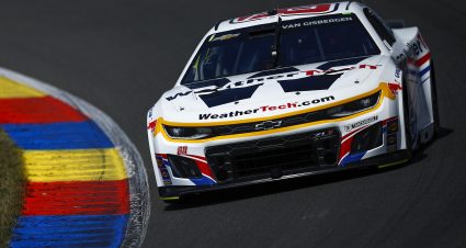 WATKINS GLEN, NEW YORK - AUGUST 09: Shane Van Gisbergen, driver of the #88 WeatherTech Chevrolet, drives during practice for the NASCAR Cup Series Go Bowling at The Glen at Watkins Glen International on August 09, 2025 in Watkins Glen, New York. (Photo by Sean Gardner/Getty Images) | Getty Images