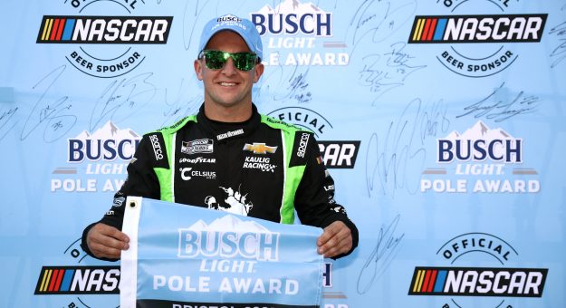 Visit AJ Allmendinger is surprise pole winner for Bristol Playoff race page