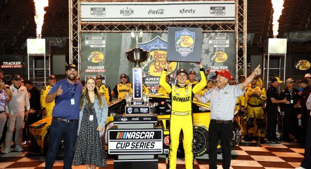 Visit Christopher Bell completes JGR Playoff round sweep with Bristol win page