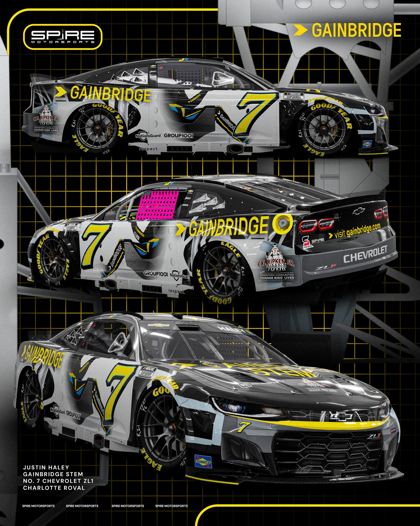 Justin Haley Charlotte Scheme