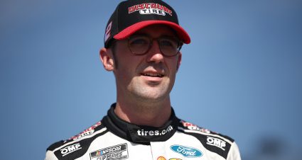DARLINGTON, SOUTH CAROLINA - AUGUST 30: Austin Cindric, driver of the #2 Discount Tire Ford, looks on during practice for the NASCAR Cup Series Cook Out Southern 500 at Darlington Raceway on August 30, 2025 in Darlington, South Carolina. (Photo by Jared C. Tilton/Getty Images) | Getty Images