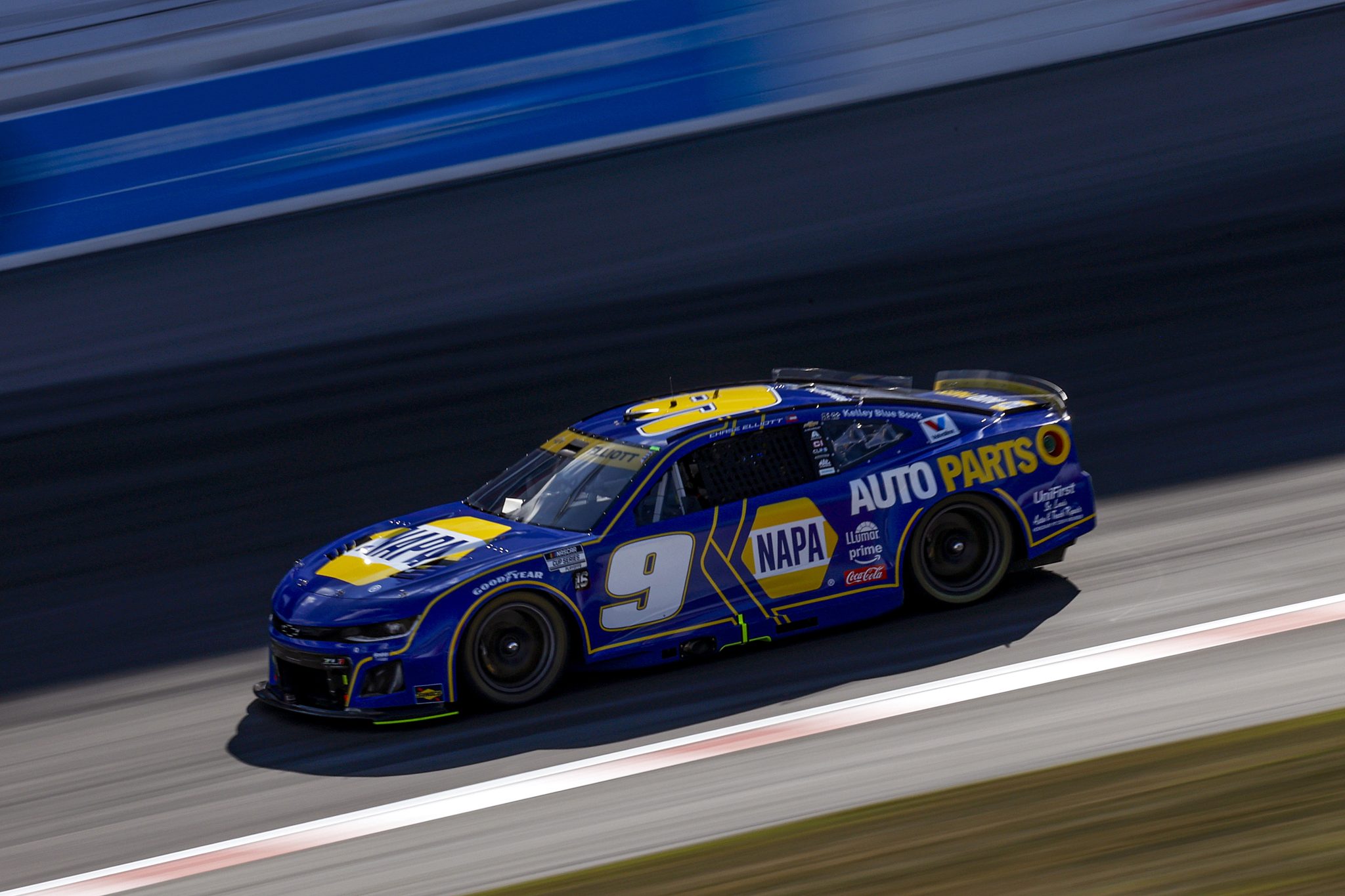 MADISON, ILLINOIS - SEPTEMBER 06: Chase Elliott, driver of the #9 NAPA Auto Parts Chevrolet, drives during practice for the NASCAR Cup Series Enjoy Illinois 300 at WWT Raceway on September 06, 2025 in Madison, Illinois. (Photo by Sean Gardner/Getty Images) | Getty Images