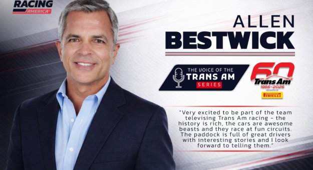 Visit Allen Bestwick named lead commentator for 2026 Trans Am broadcasts page
