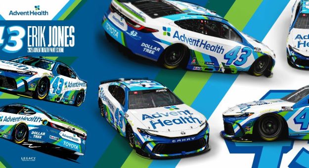 Visit AdventHealth renews sponsorship at Legacy Motor Club; will sponsor Jones in 11 races page